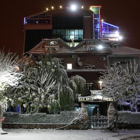 Hotel Bar Restaurant America Kukes Екстер'єр фото