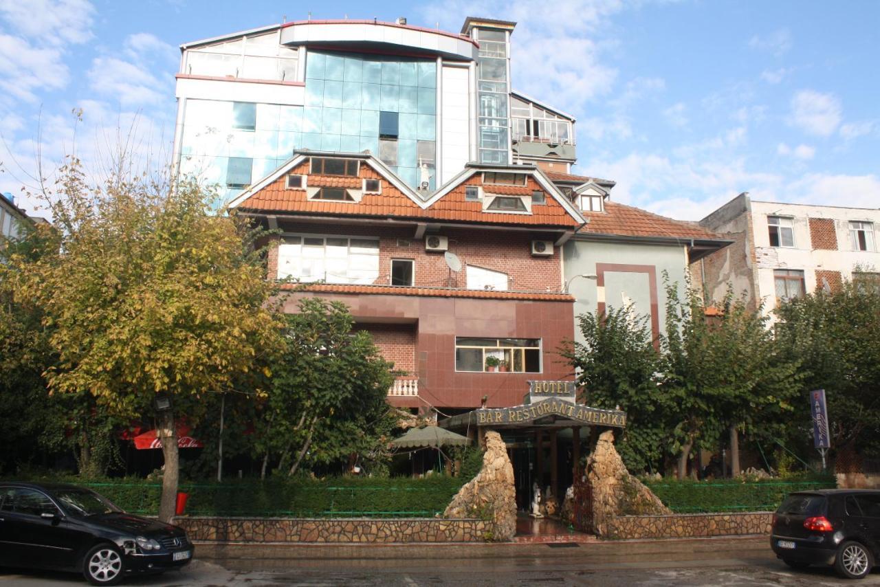 Hotel Bar Restaurant America Kukes Екстер'єр фото
